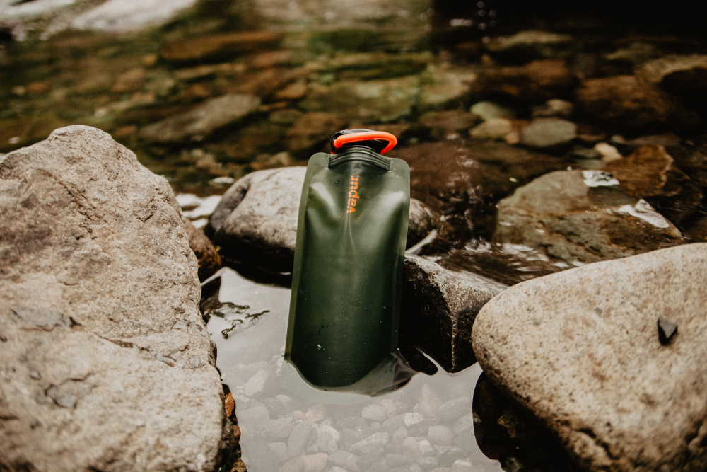 Hydration on the Go: Vapur Water Bottle for BIPOC Nomads